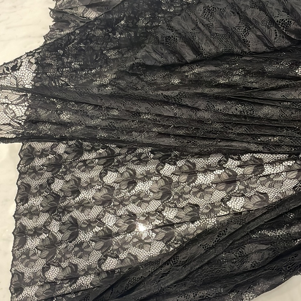 BNWT Zara black lace long dress - Picture 6 of 10